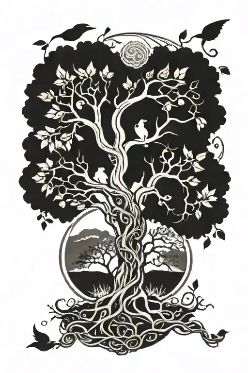 Tree Of Life Intertwined