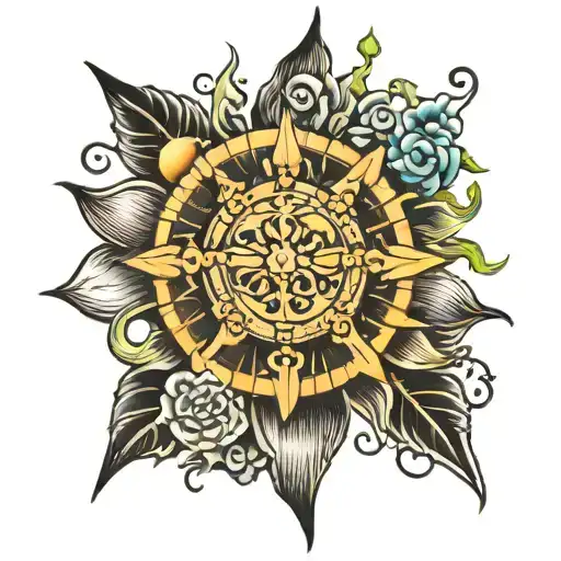 Sun And Amulet Of Luck And Wealth And Numbers 2209 2102 2105 0406