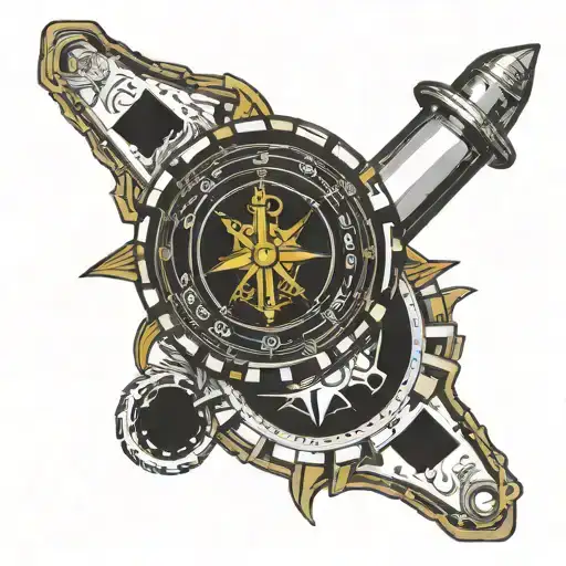 Oilfield Money Pokerchips Kansas Compass