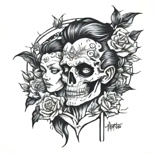 Childhood Trauma Caused By Father Loss Tatto Mixed