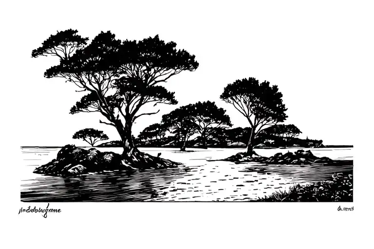 Beach And Jindabyne Panorama Capturing The Beauty