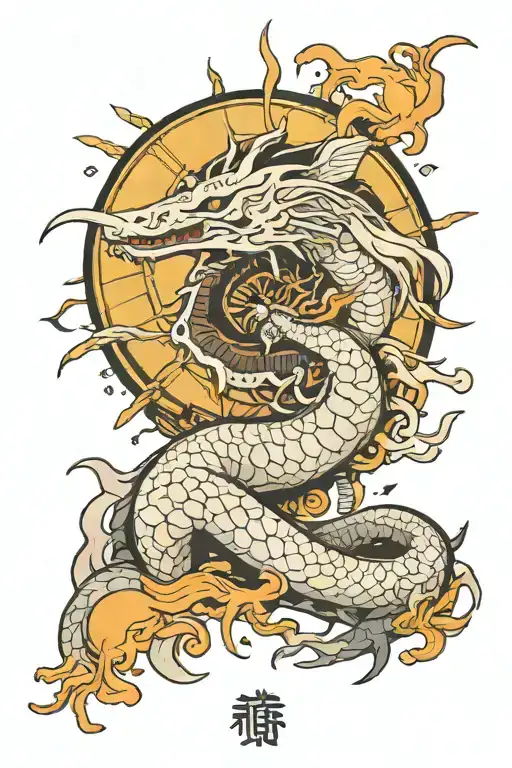 Haku Spirited Away With A Sun Shining