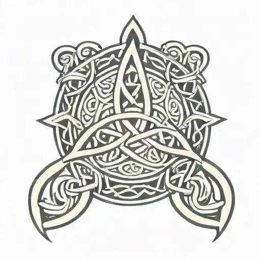 Celtic Trinity Knot Symbol