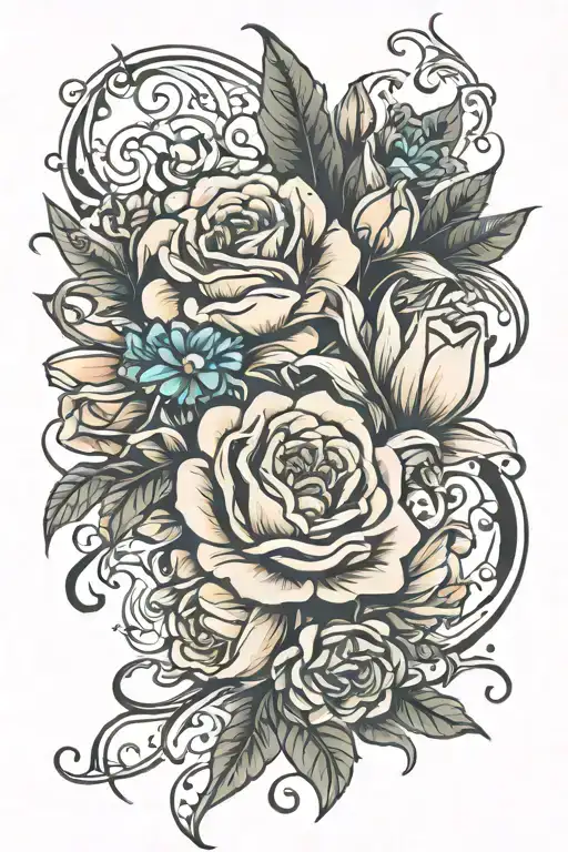 Birthday Flowers Wrapped