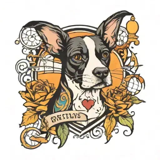 Sleeve Tattoo Featuring Boston Sports My Dog And Anniversary