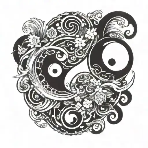 Ying Yang Within Ace Card