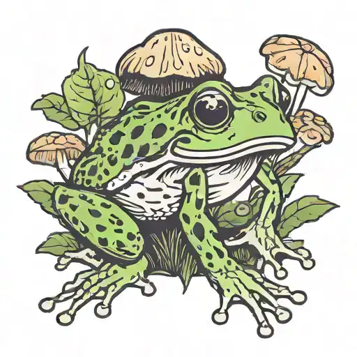 Frog Mushroom