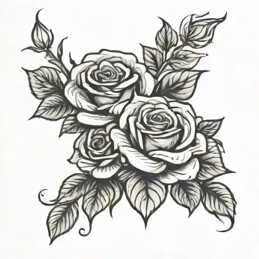 Roses Dark For Cover