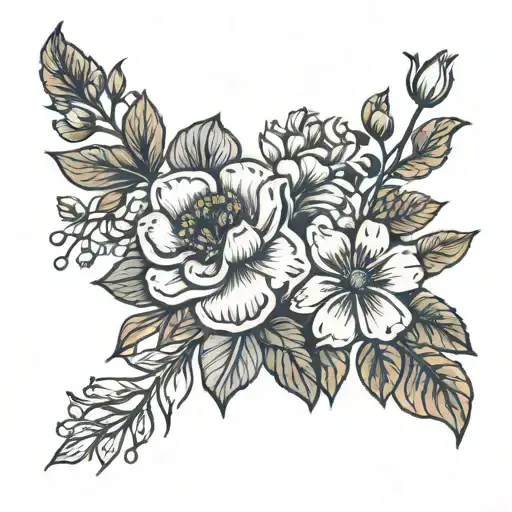 August And February Birth Flowers