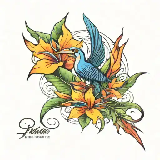 Bird Of Paradise Flower