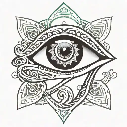 Eye Of Horus Infinity Symbol