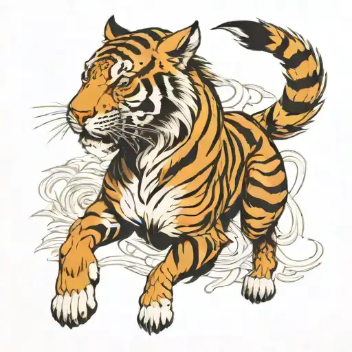 Half Tiger Half Horse