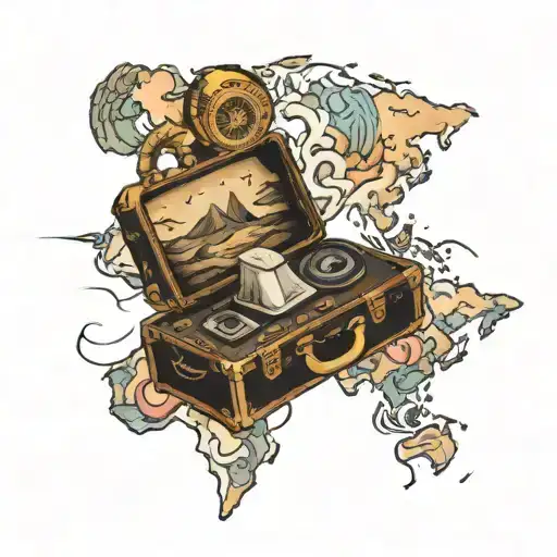 Symbolize My Laptop Giving Me Ability To Travel The World