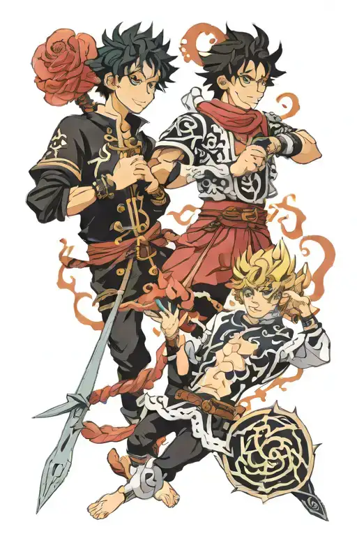 Black Clover Asta And Yuno