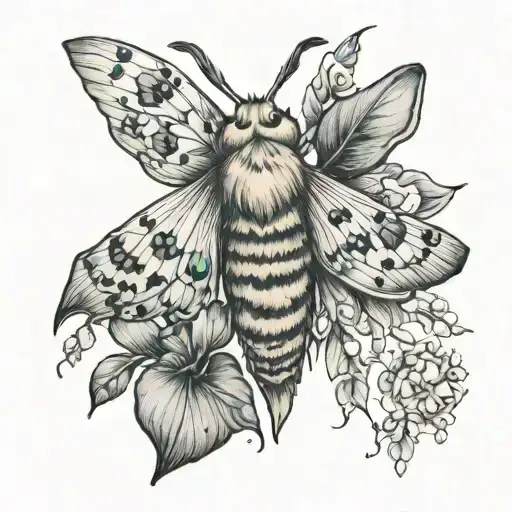 Lion Mushroom Moth Nature