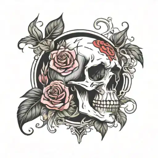 Skull And Roses