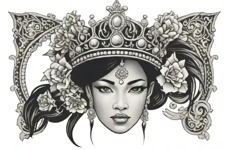 Apsara Crown Surrounded