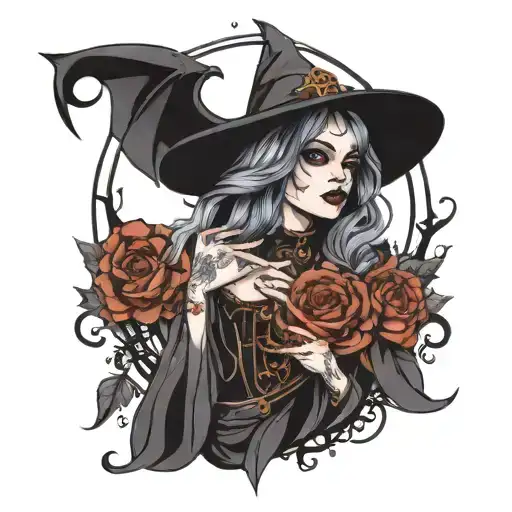 Gothic Witch Celestial