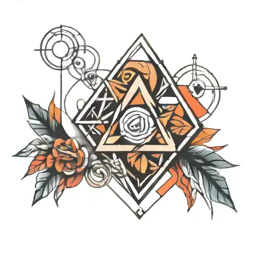 Geometric Shapes Abstract Design