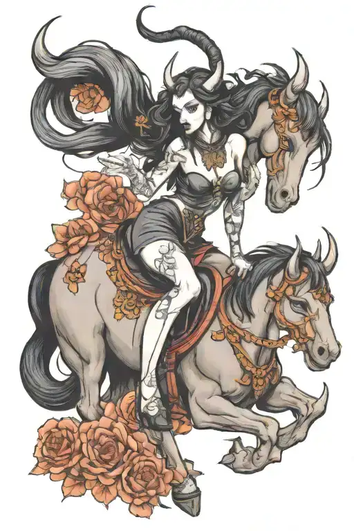Evil Centaur Girl