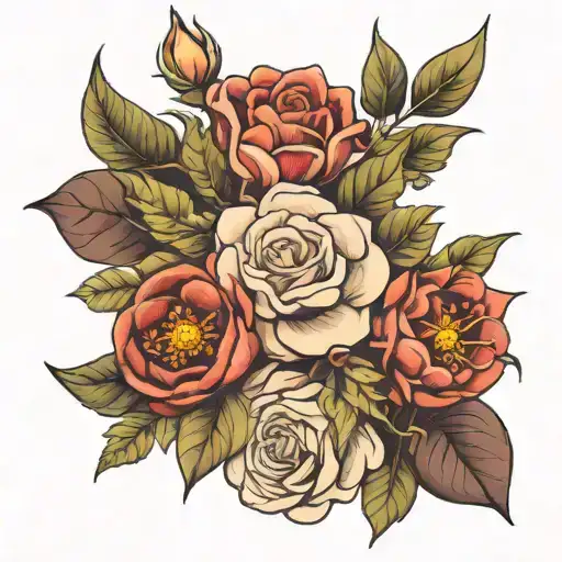 Birth Flower Bouquet