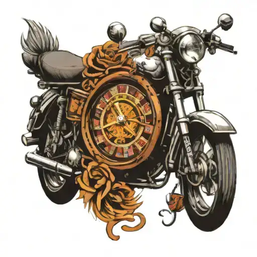 Roulette Casino Time Travel Motor Bike Zundapp