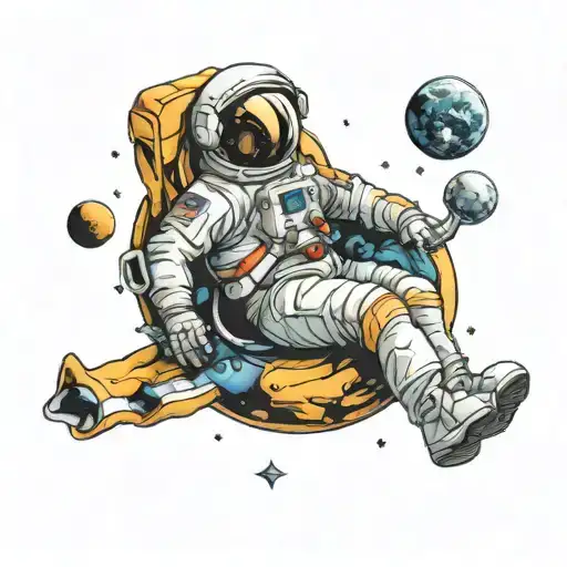 Astronaut Space Theme