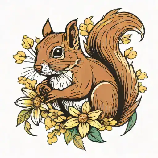 Squirrel Daisy