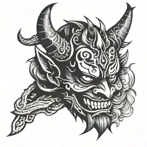 Onii Demon Mask