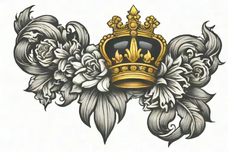 Crown Around Forearm