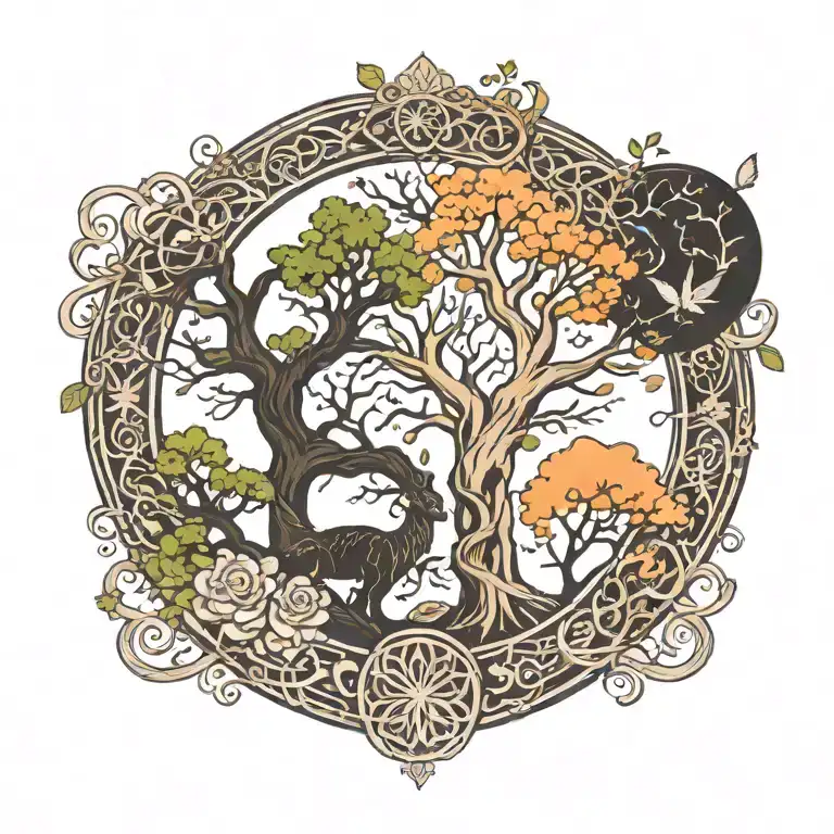 Tree Of Life Intertwined