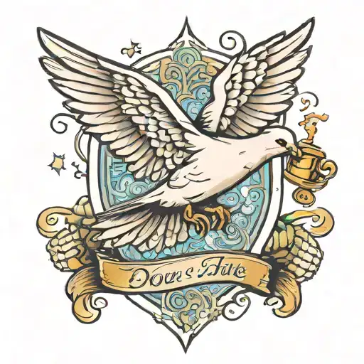 Dove With A Beer