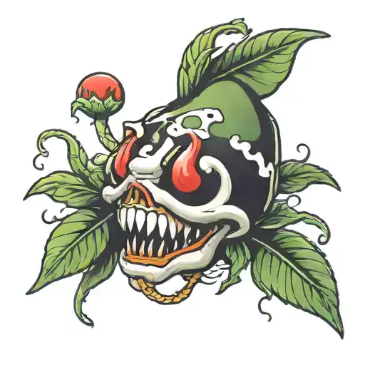 Dying Piranha Plant