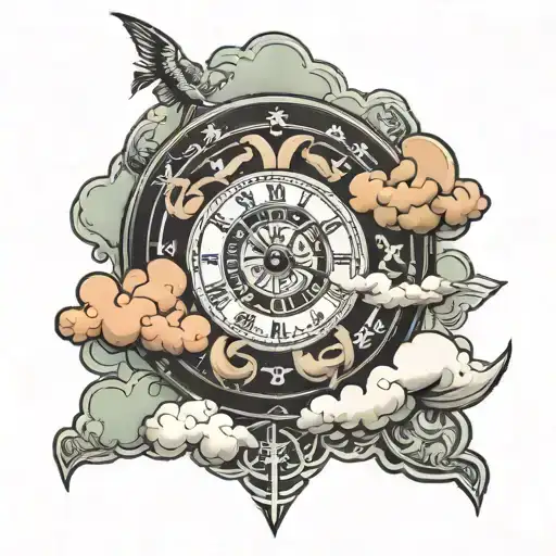 Money Success Clouds Darkness Time Sacrifice Symbol