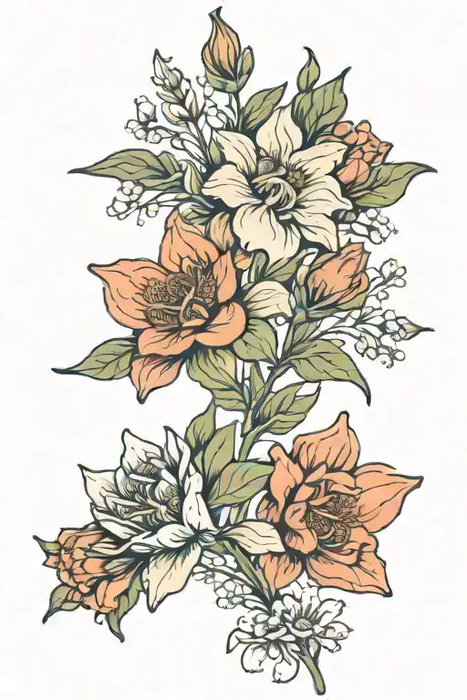 Birth Flowers May May April September July