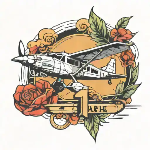 Ark And 5B Vega Airplane