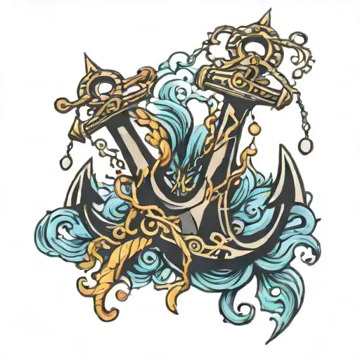 Anchor And Poseiden