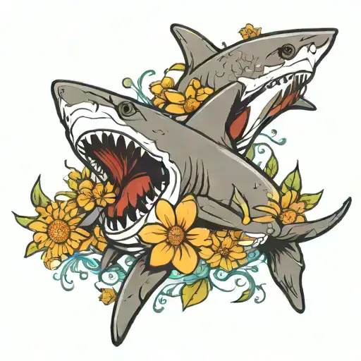 Hammer Head Shark And Daisys Inside