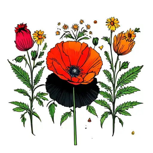 Poppy And Daisy And Kush