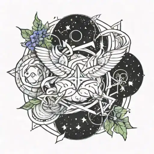 Gemini Constellation Intertwined