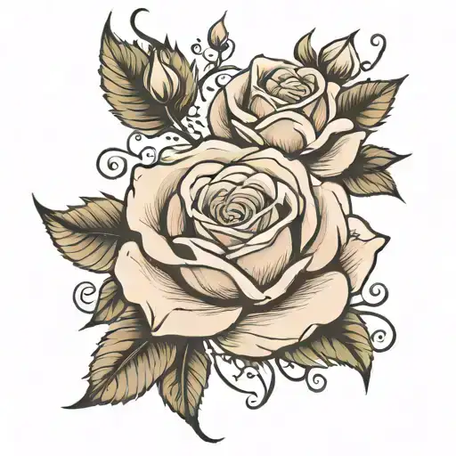 Rose And Quote 'Valbona