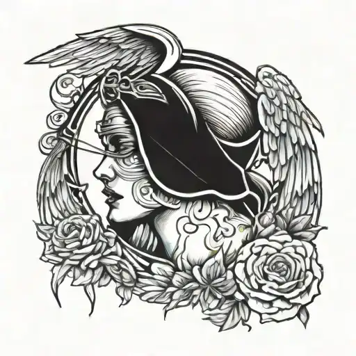 Angel Blind Death Blindfolded