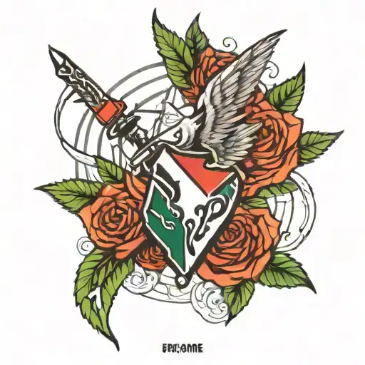 Give Me A Meaningful Tatto That Represents Free Palestine