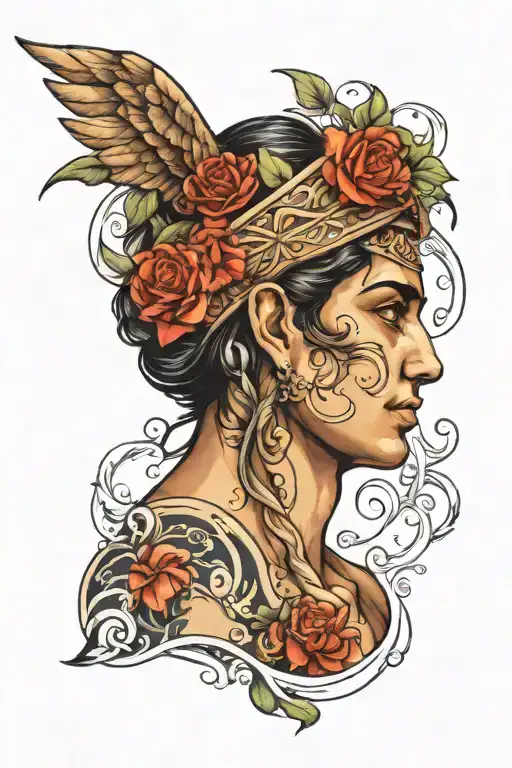 Greek Facial Portrait