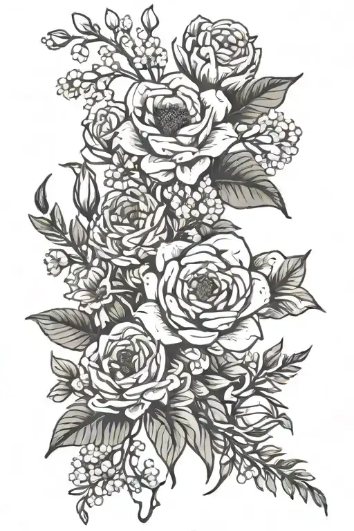 Birth Flower Bouquet