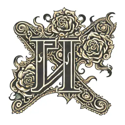 Lj Bold Font Lettering Style