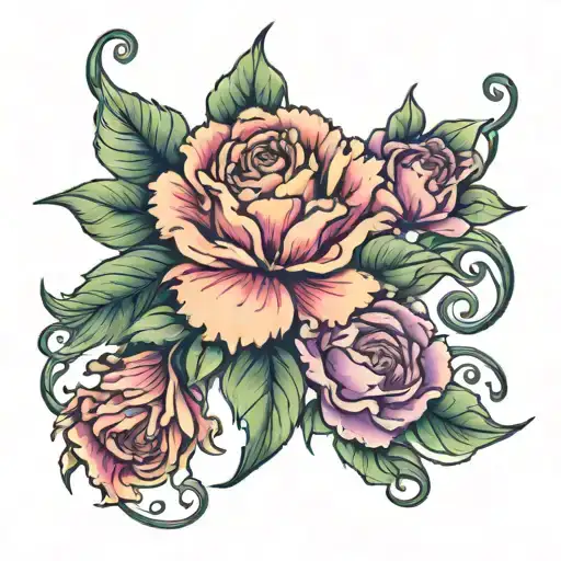 Carnation And Aquarius