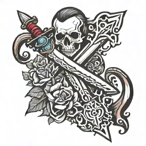 Create For Me A Dagger On The Dagger Add The Name Atreus