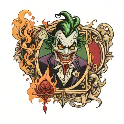Burning Card Joker