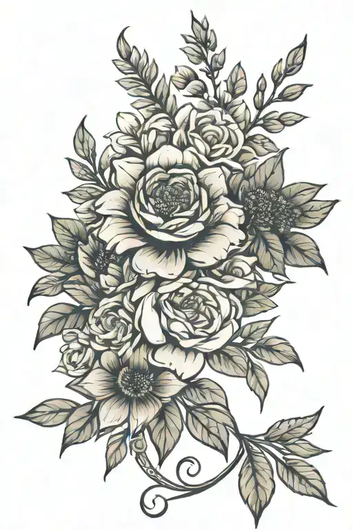 Birth Month Flower Bouquet